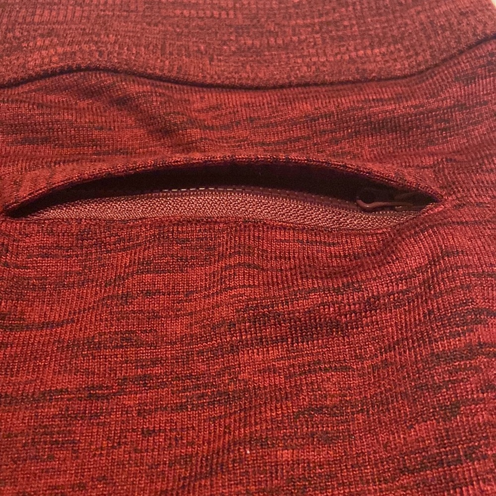NWT Z BY ZOBHA Size XL Skort Wine Space Dye Elastic Waist Pull On Tie Waist - Picture 9 of 14